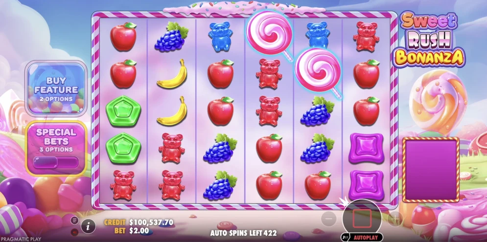 Sweet Rush Bonanza Slot