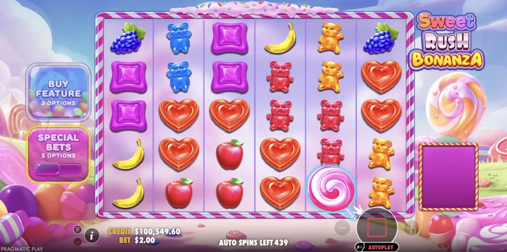 Sweet Rush Bonanza demo