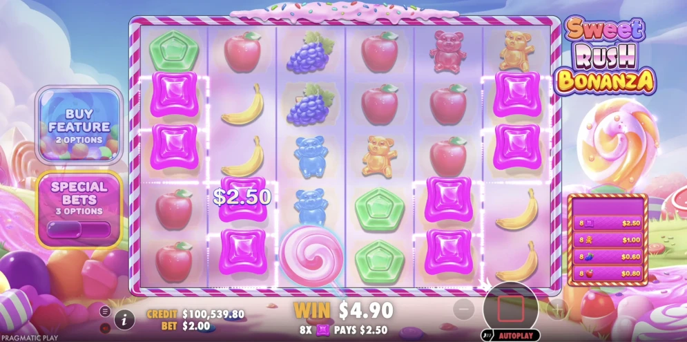 Sweet Rush Bonanza Slot
